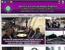 Tablet Screenshot of debpartisi.org